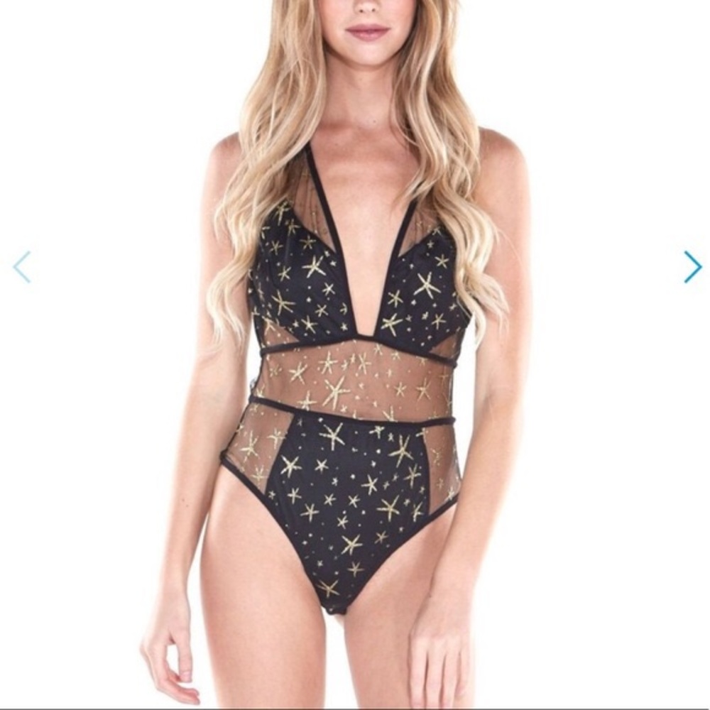 IHeartRaves Star Bodysuit